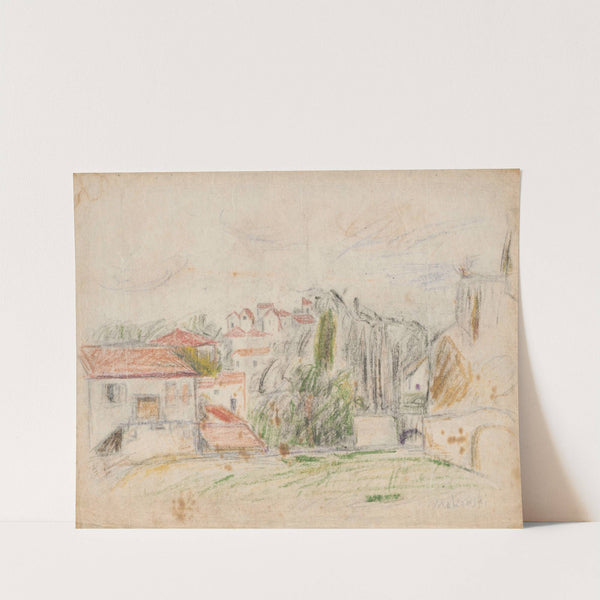 Widok Espaly (1920) by Tadeusz Makowski