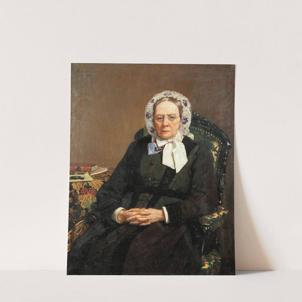 Widow Kristina Ulrika Klinteberg, born Lindgren by Hilda Lindgren