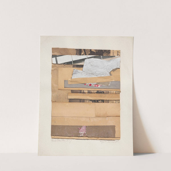 Wieder horizontal by Kurt Schwitters