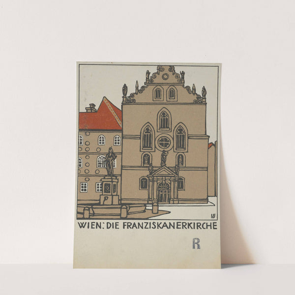 Wien; Die Franziskanerkirche (1908) by Urban Janke