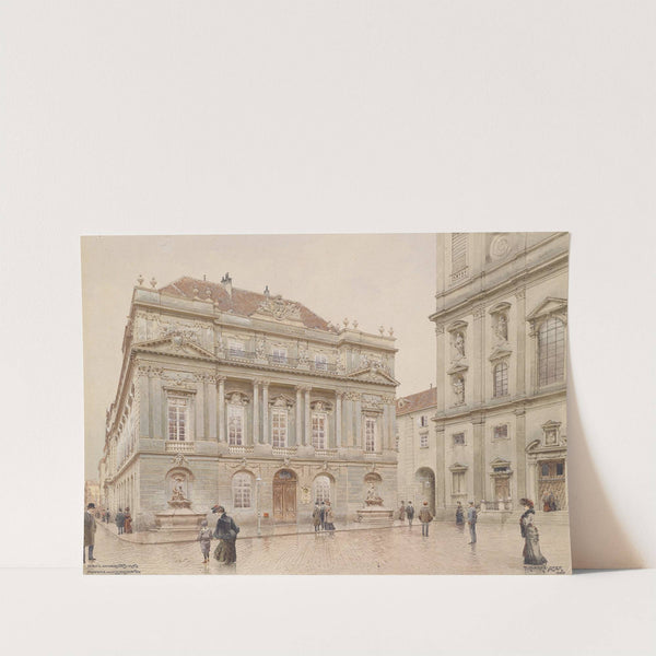 Wien Universitätsplatz (1905) by Richard Moser