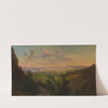 Wien vom Kahlenberg aus gesehen (1870) by Josef Schwemminger