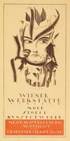 Wiener Werkstätte Mode Stoffe Kunstgewerbe Messaustellungen (1921)