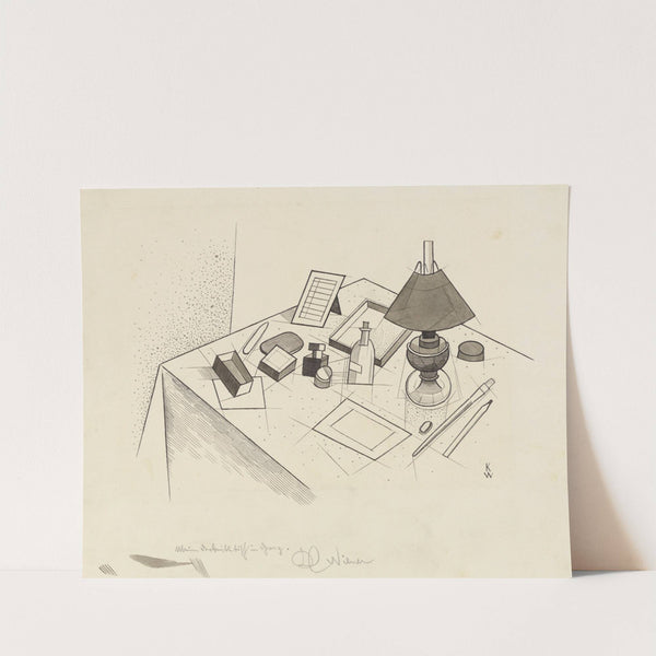 Wieners Arbeitstisch by Karl Wiener