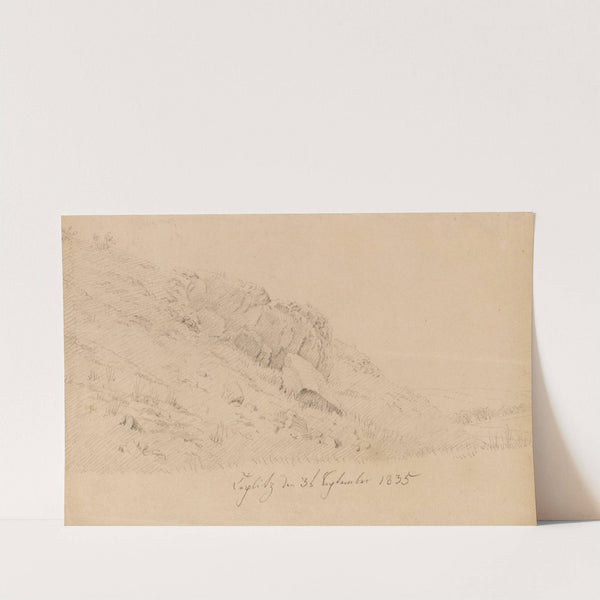 Wiese in Teplitz by Caspar David Friedrich