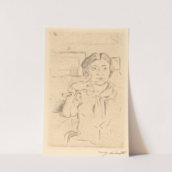 Wife of the Artist (Gattin des Künstlers) (1909) by Lovis Corinth