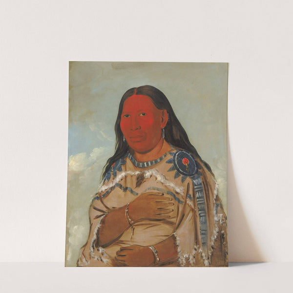 Wife of Two Crows by George Catlin