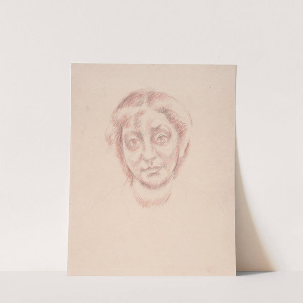 Wife’s portrait (1910) by Józef Pankiewicz