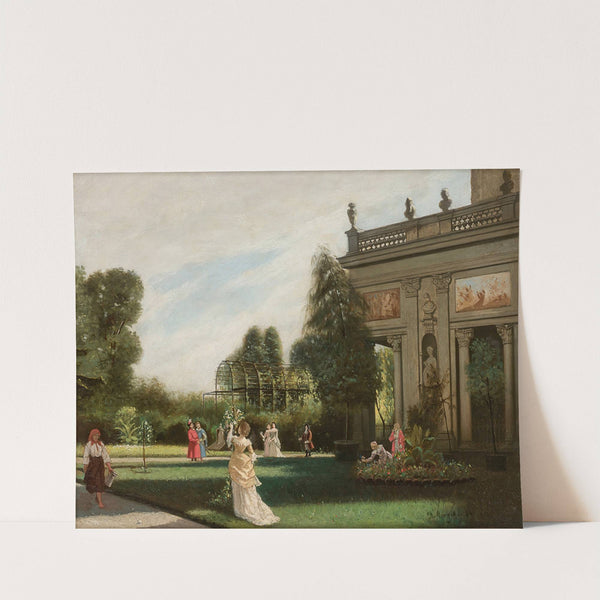 Wilanów by Kazimierz Mirecki