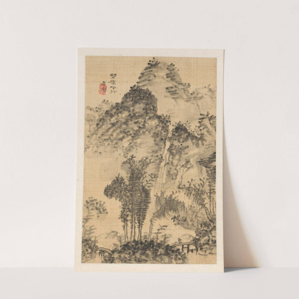 Wild Bridge, Poet's Walk by Uragami Gyokudō
