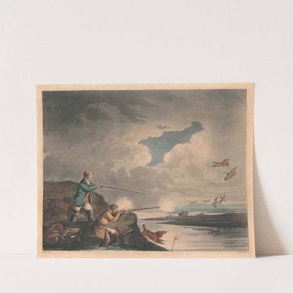 Wild Duck Shooting (1817) by Henry Thomas Alken