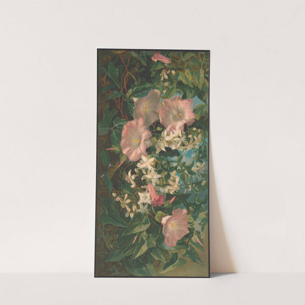 Wild morning glories and clematis (1882) by Julia Mcentee Dillon