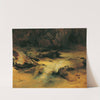 Wildbach by Friedrich August Matthias Gauermann