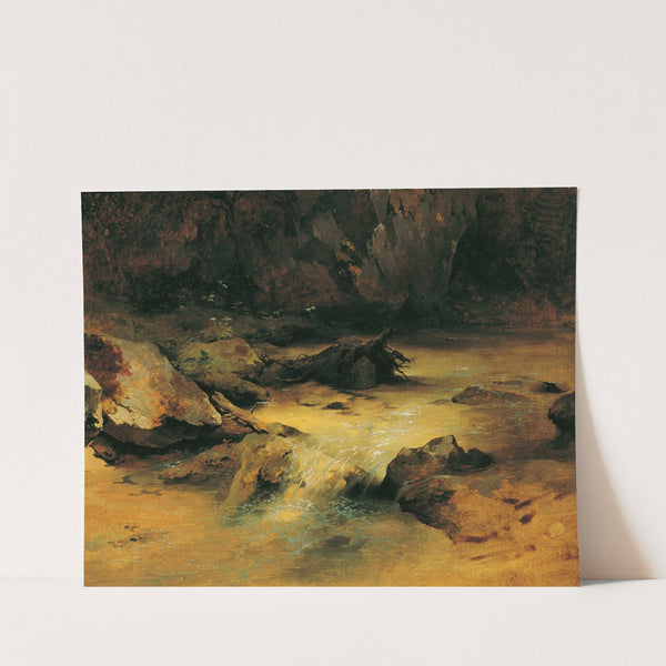 Wildbach by Friedrich August Matthias Gauermann