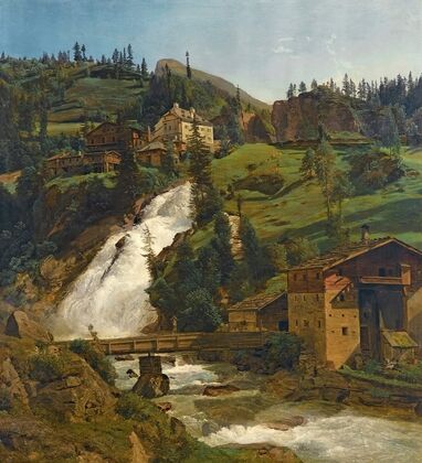Wildbad Gastein (The Wildbad Gastein Falls)