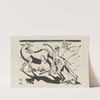 Wilde Kuh und Hirt (1933 – 1934) by Ernst Ludwig Kirchner