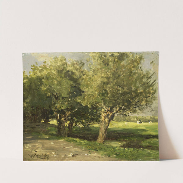 Wilgebomen by Willem Roelofs