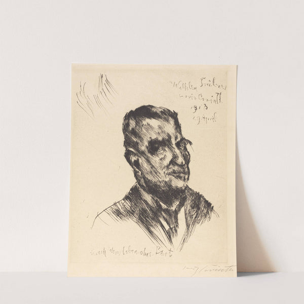 Wilhelm Trübner (1913) by Lovis Corinth