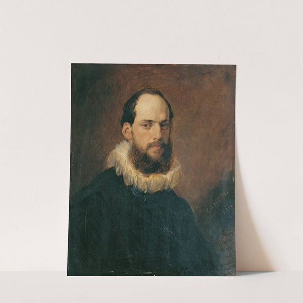 Wilhelm Wartenegg In Einem Kostüm Des 17. Jahrhunderts (1871) by Hans Canon