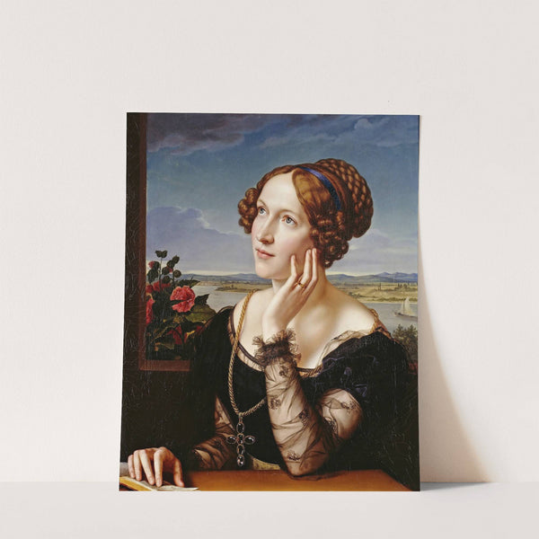 Wilhelmine Begas, The Artists Wife by Carl Joseph Begas