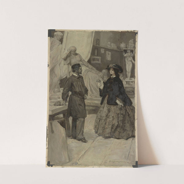 Will you be my friend indeed (1900) by Alice Barber Stephens