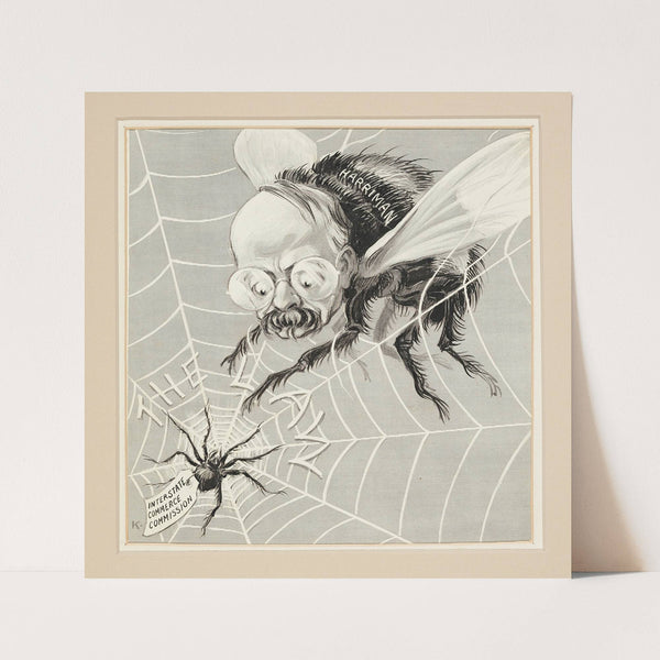 Will you walk into my parlor,’ said the spider to the fly (1907) by Udo Keppler