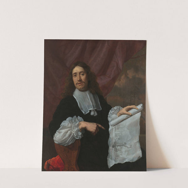 Willem van de Velde II (1633-1707), Painter by Lodewijk van der Helst