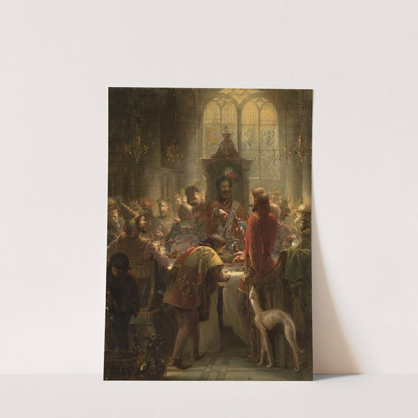 Willem van Oostervant en het doorgesneden tafellaken, Anno 1395 by Barend Wijnveld