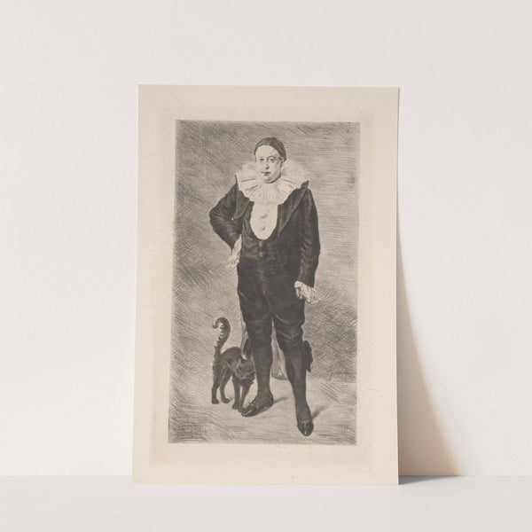 Silhouettes of eleven figures standing by the rail of a ship, looking at the stars (1882-1886) by Milton J. Burns