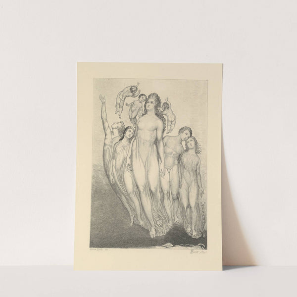 William Blake; etchings from his works Pl.1 (1878) by William Bell Scott