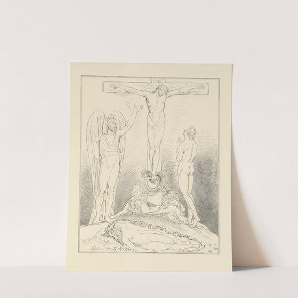 William Blake; etchings from his works Pl.10 (1878) by William Bell Scott