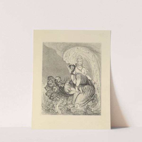 William Blake; etchings from his works Pl.6 (1878) by William Bell Scott