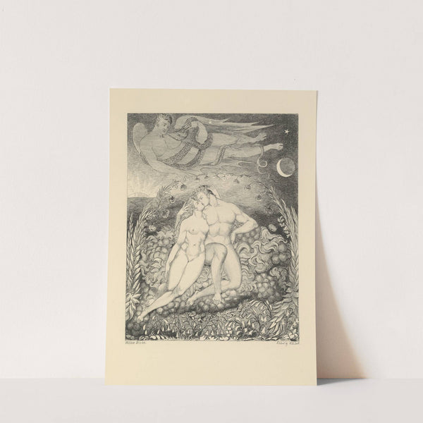 William Blake; etchings from his works Pl.8 (1878) by William Bell Scott