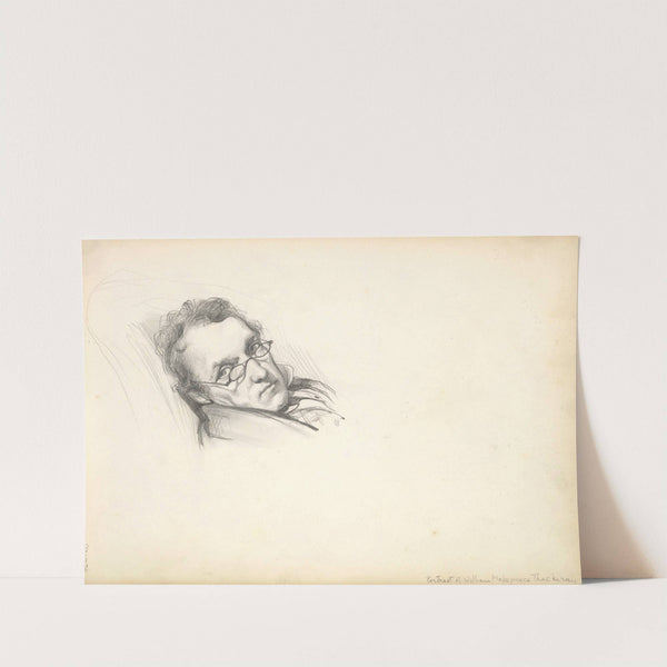 William Makepeace Thackeray (ca. 1850) by Frederic Leighton