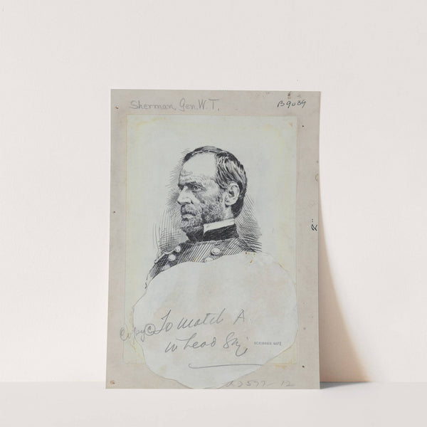 William T. Sherman (c. 1899-1920) by Jacques Reich