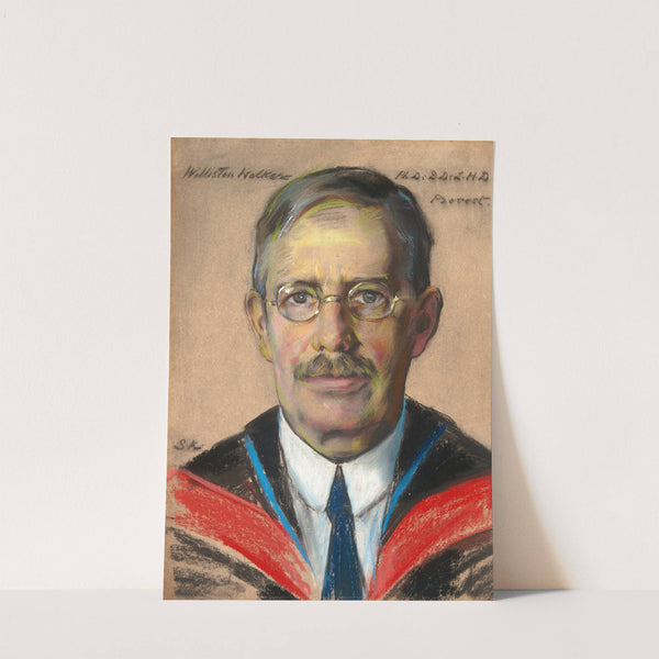Williston Walker. Prof. of Ecclestiastical History 1901-22, Provost 1920-22 by William Sergeant Kendall