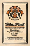 Wilna-Minsk, Altertümer Kunstgewerbe, Ausstellung der Zeitung der 10. Armee, Juni 1918, Wiln