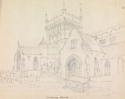 Wimborne Minster, Dorset, Englad