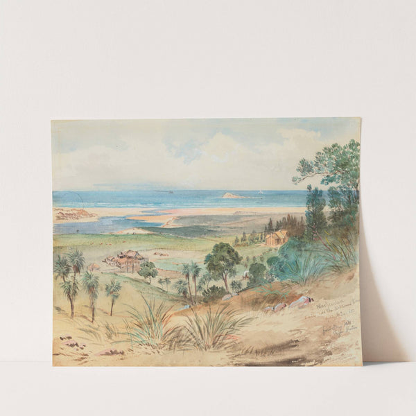 Winchendon on the Kaikorai River by Nicholas Chevalier