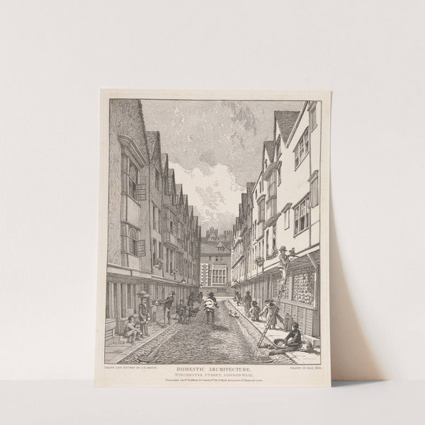 Winchester Street, London Wall by John Thomas Smith