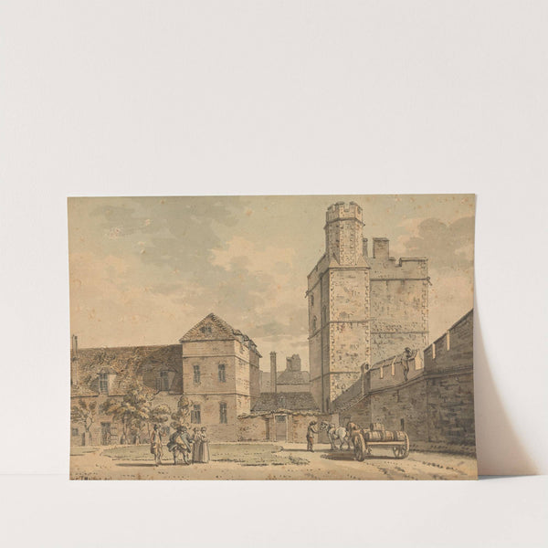 Winchester Tower, Windsor Castle by Thomas Malton