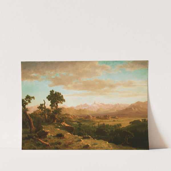 Wind River Country by Albert Bierstadt