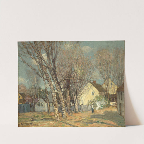 Windham Village by Julian Alden Weir
