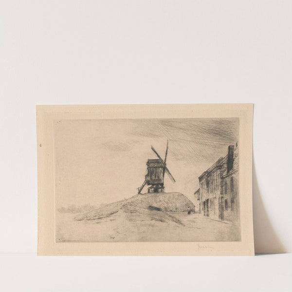 Windmill in Bruges (1902) by Józef Pankiewicz