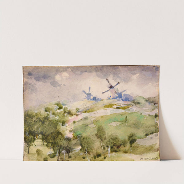 Windmills by William Henry Holmes