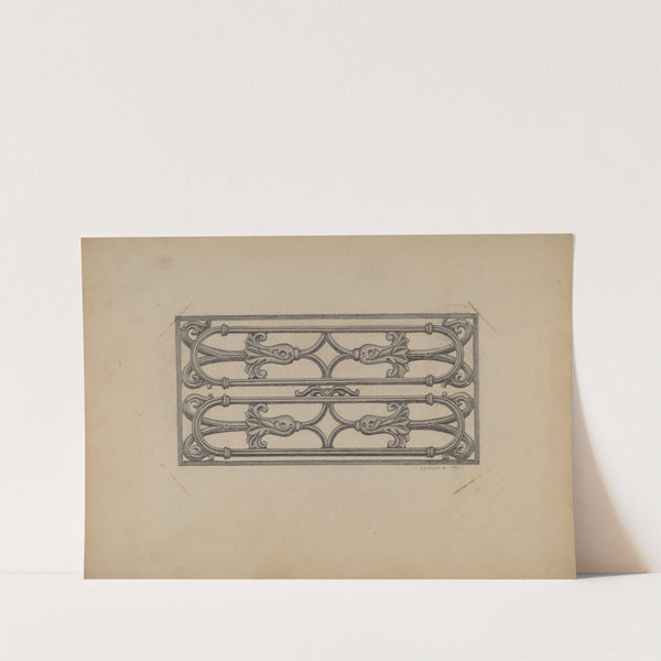 Window Grille by Austin L. Davison