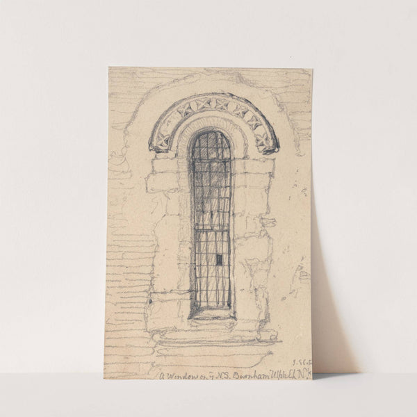 Window on the North Side of Burnham Ulph Church, Norfolk (ca. 1815) by John Sell Cotman