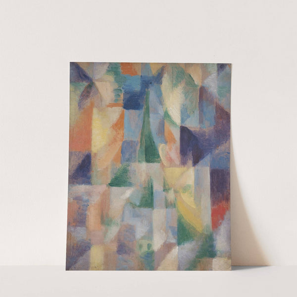 Window overlooking the city by Robert Delaunay