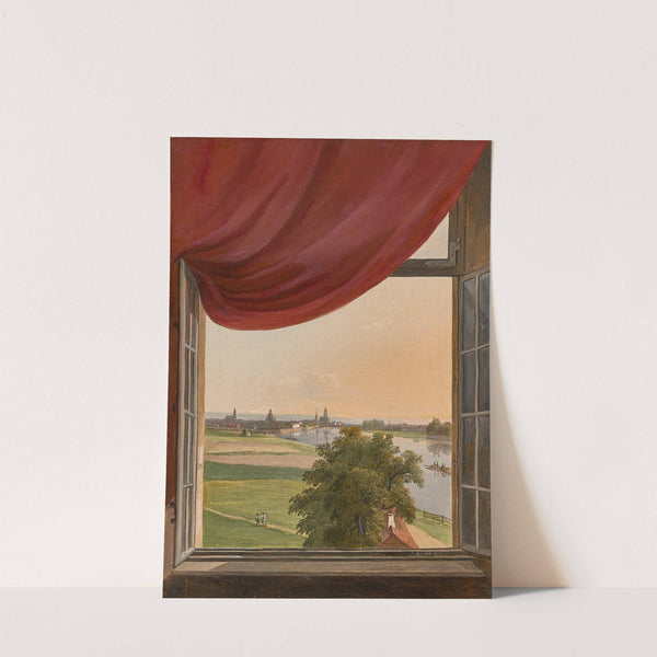 Window view of Dresden by Julius Kaskel