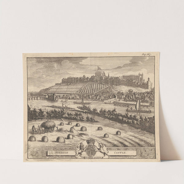 Windsor Castle by Pieter van der Aa